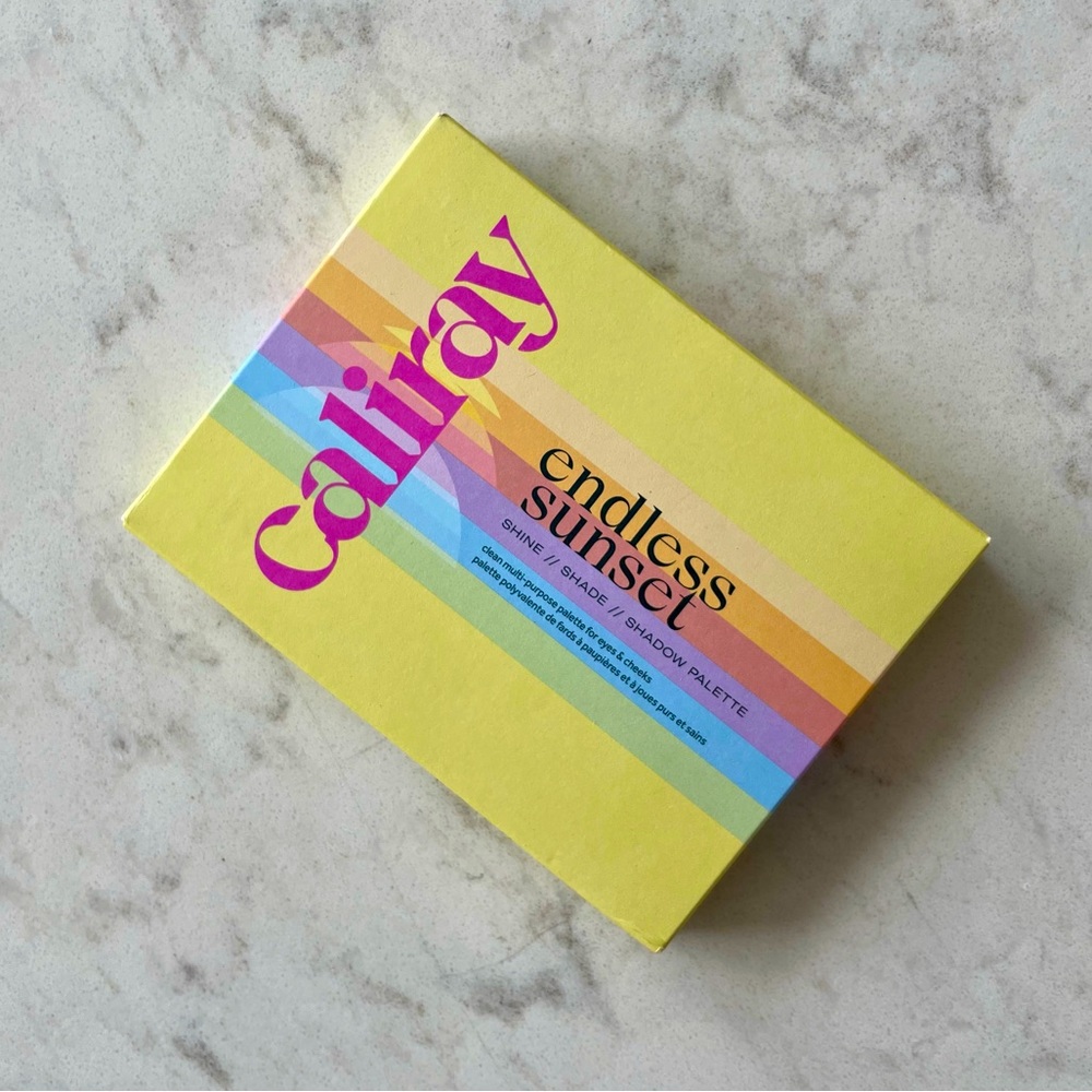 🌈 40% off 🎨 Endless Sunset Face & Eyeshadow Talc-Free Palette